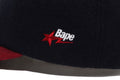 A BATHING APE VARSITY LOGO WOOL CAP