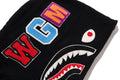 A BATHING APE SHARK FULL ZIP KNIT HOODIE