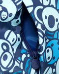 A BATHING APE BABY MILO STORE MILO ALL FRIENDS MEDIUM CROSS BAG