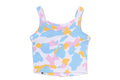 A BATHING APE Ladies' NEW MULTI CAMO CROPPED RIB TANK TOP