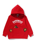 A BATHING APE BAPE KIDS BABY MILO PULLOVER HOODIE