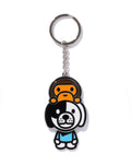 A BATHING APE BAPE KIDS BABY MILO ON DOGGY KEY CHAIN