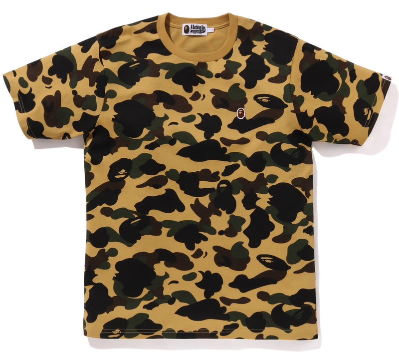 A BATHING APE 1st CAMO ONE POINT TEE