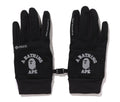 A BATHING APE GORE-TEX WIND STOPPER GLOVE