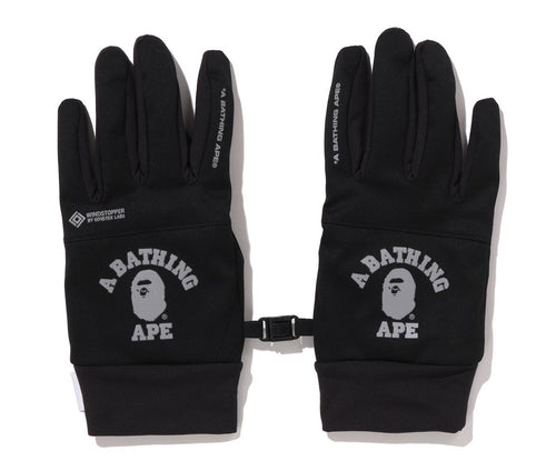 A BATHING APE GORE-TEX WIND STOPPER GLOVE