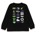 A BATHING APE BAPE KIDS MULTI LOGO L/S TEE ( KIDS & JUNIOR )