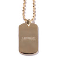 A BATHING APE ABC CAMO DOG TAG SET NECKLACE