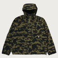 A BATHING APE GIANT 1ST CAMO HALF ZIP JACKET