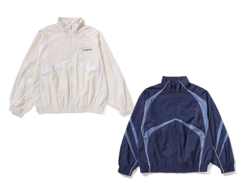 A BATHING APE LINE CAMO METAL LOGO TRACK JACKET