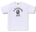 A BATHING APE ABC CAMO REFLECTIVE ON COLLEGE TEE