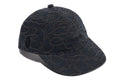 A BATHING APE LINE CAMO JACQUARD MULTI LOGO DENIM CAP