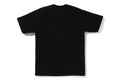 A BATHING APE GLITCH ART COLLEGE TEE