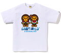 A BATHING APE ABC CAMO BABY MILO WATER MELON SUMMER TEE