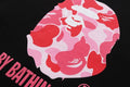 A BATHING APE ABC CAMO APE HEAD RELAXED FIT CREWNECK SWEAT SHIRT