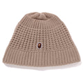 A BATHING APE Ladies' APE HEAD ONE POINT KNIT HAT