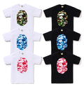 A BATHING APE ABC CAMO BIG APE HEAD TEE