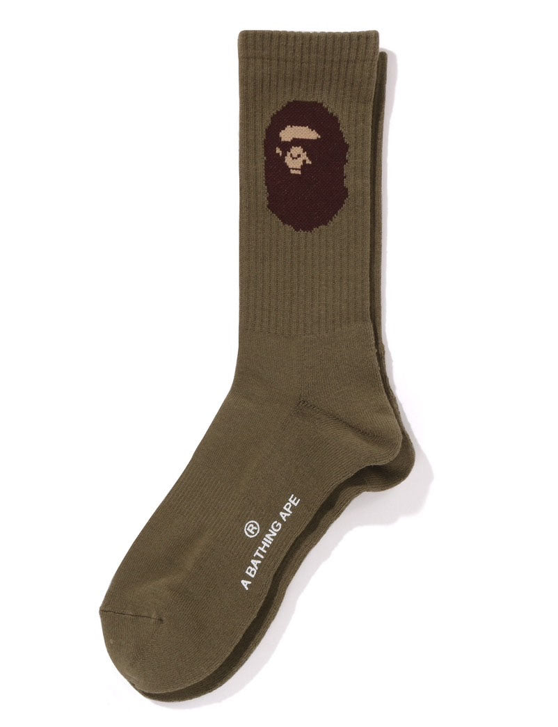 A BATHING APE APE HEAD SOCKS – happyjagabee store