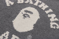 A BATHING APE Ladies' COLLEGE KNIT SWEATER