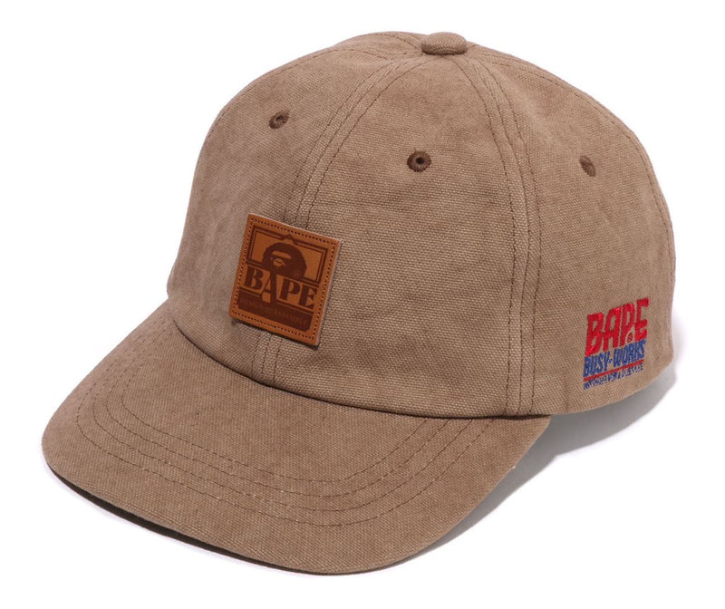 A BATHING APE WASHED CANVAS CAP
