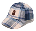 A BATHING APE BAPE CHECK PANEL CAP