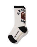 A BATHING APE BAPE KIDS COLLEGE SOCKS