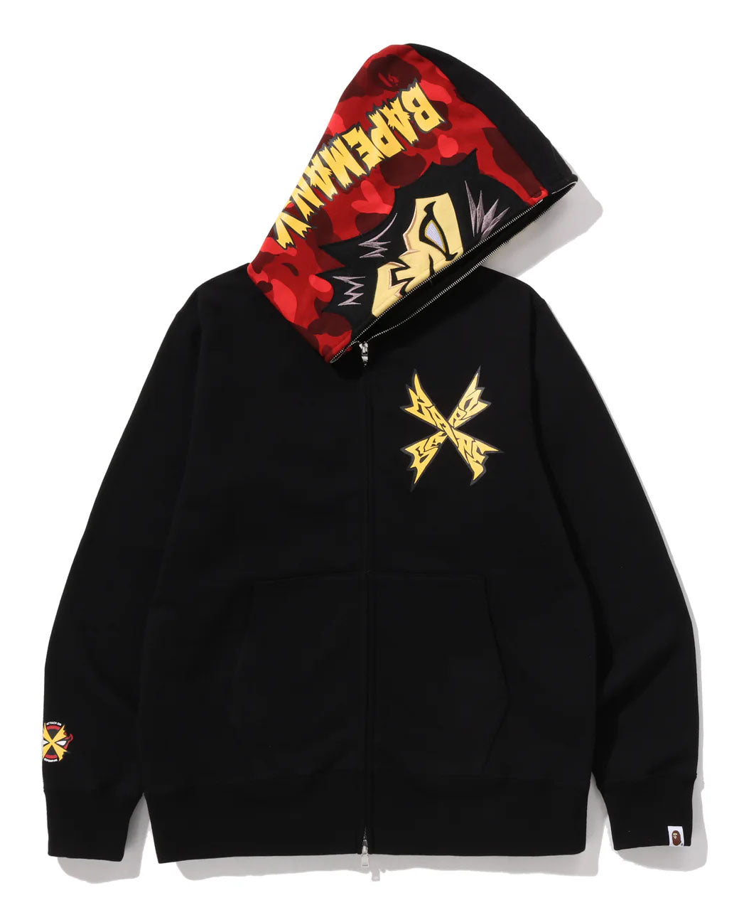 ス*P様 【非売品】BAPEMAN THEME A Bathing Ape NI A BATHING APE BAPEMAN X FULL ZIP HOODIE – happyjagabee store