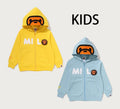 A BATHING APE BAPE KIDS BABY MILO PLUSH DOLL ZIP HOODIE