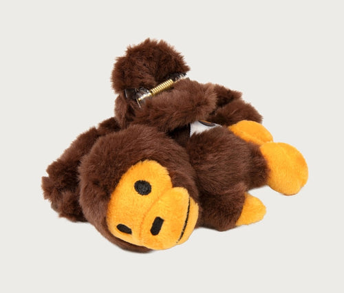 A BATHING APE BABY MILO STORE BABY MILO PLUSH DOLL HAIR CLIP