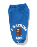 A BATHING APE BAPE KIDS COLLEGE BABY PANTS - happyjagabee store