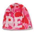 A BATHING APE ABC CAMO KNIT CAP