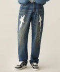 A BATHING APE COLOR STONE 13 OZ DENIM PANTS