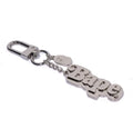 A BATHING APE LOGO METAL KEYCHAIN