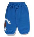 A BATHING APE BAPE KIDS COLLEGE BABY PANTS - happyjagabee store