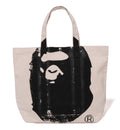 A BATHING APE BIG APE HEAD TOTE BAG