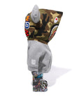 A BATHING APE BAPE x MEDICOM TOY BE@RBRICK LEGACY CAMO SHARK 100% & 400% SET