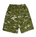 A BATHING APE MULTI PIXEL CAMO BAPE STA LOGO CARGO RELAXED FIT SWEAT SHORTS