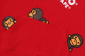 A BATHING APE BAPE KIDS BABY MILO PULLOVER HOODIE