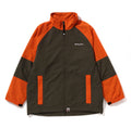 A BATHING APE COLOR BLOCK HOODIE JACKET