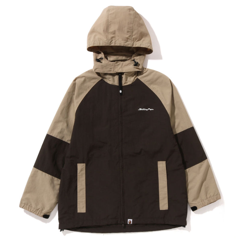 A BATHING APE COLOR BLOCK HOODIE JACKET