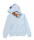 A BATHING APE Ladies' MILO SHARK FULL ZIP DOUBLE HOODIE