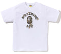 A BATHING APE TREE EDGE CAMO COLLEGE TEE