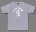 A BATHING APE ABC CAMO REFLECTIVE ON COLLEGE TEE