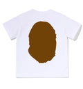 A BATHING APE BAPE KIDS BIG APE HEAD TEE