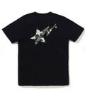 A BATHING APE Ladies' STA OVER PRINT 1ST CAMO BAPE STA TEE