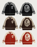 A BATHING APE COWICHAN SWEATER