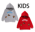 A BATHING APE BAPE KIDS BABY MILO PULLOVER HOODIE