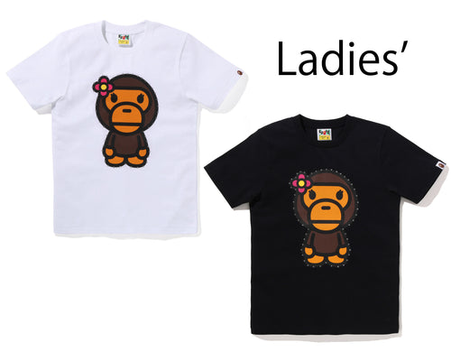 A BATHING APE｜CRYSTAL STONE BIG BABY MILO TEE | Rakuten  Fashion(楽天ファッション／旧楽天ブランドアベニュー)NE9661