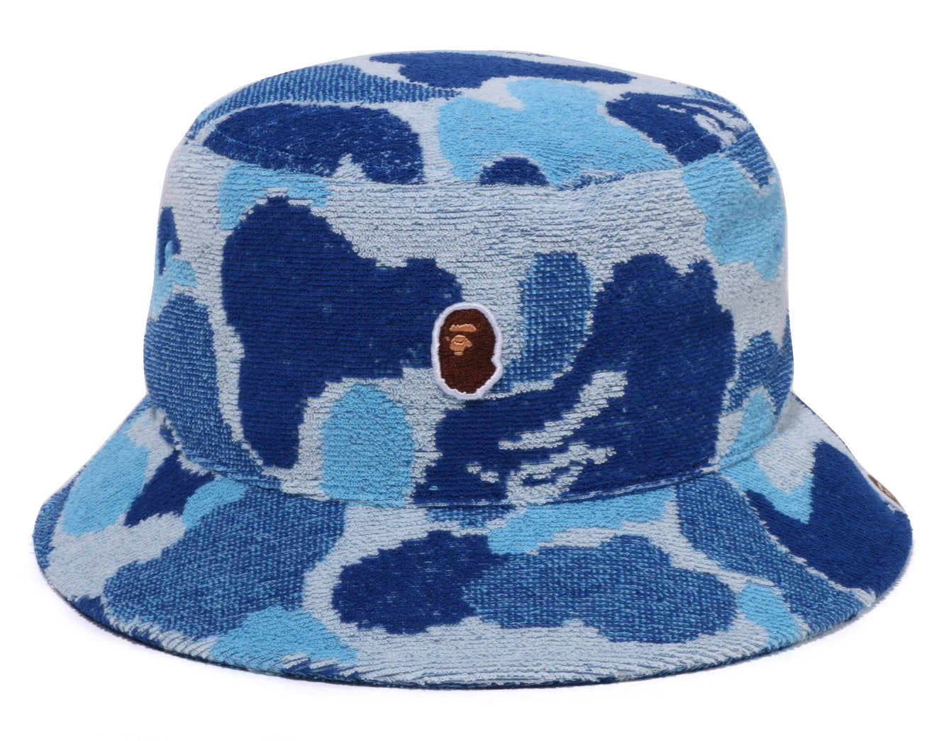 A BATHING APE ABC CAMO PILE JACQUARD BUCKET HAT