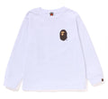 A BATHING APE BAPE KIDS MULTI LOGO L/S TEE ( KIDS & JUNIOR )