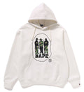 A BATHING APE BAPE SPORT GRAPHIC PULLOVER HOODIE